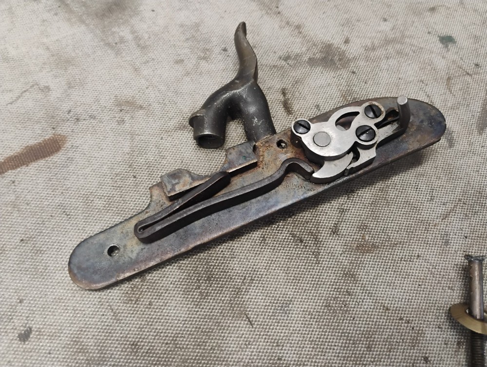 CVA Hawken Percussion Lock Plate Assembly