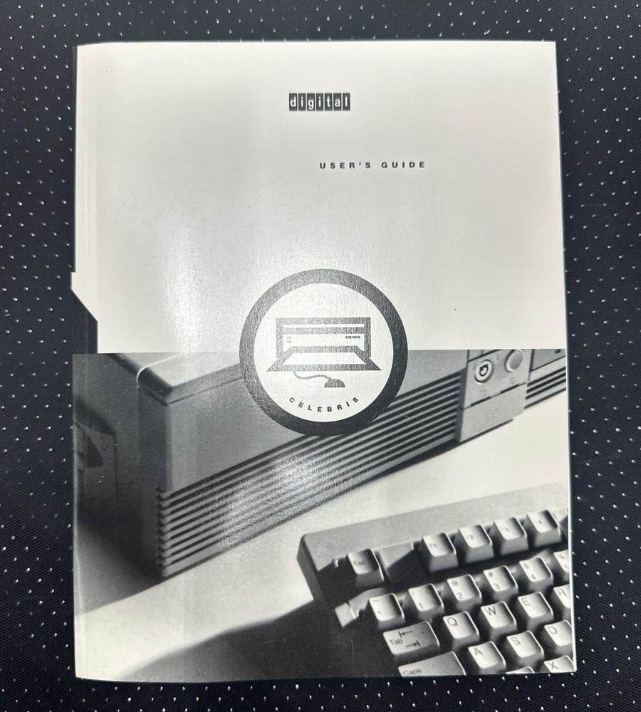 DEC / Digital Equipment Corp Celebris  User's Guide Manual