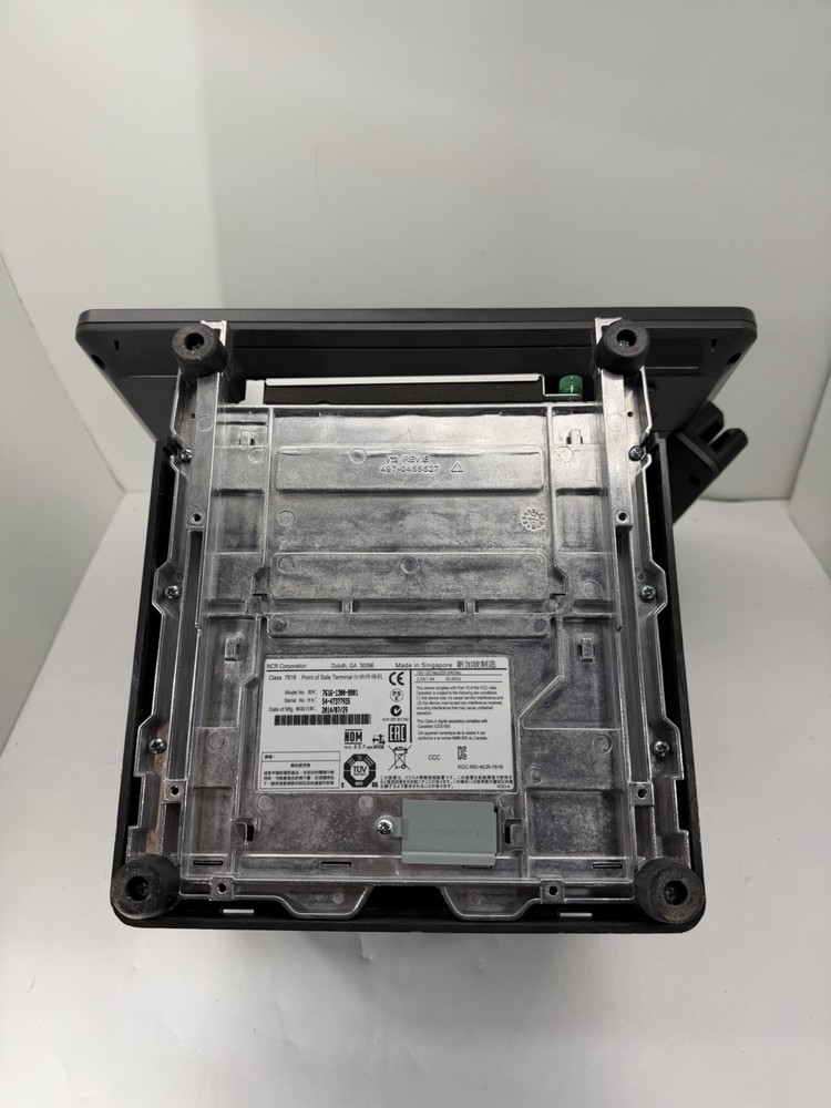 ncr pos terminal Missing HDD. / Front Cover Powers On