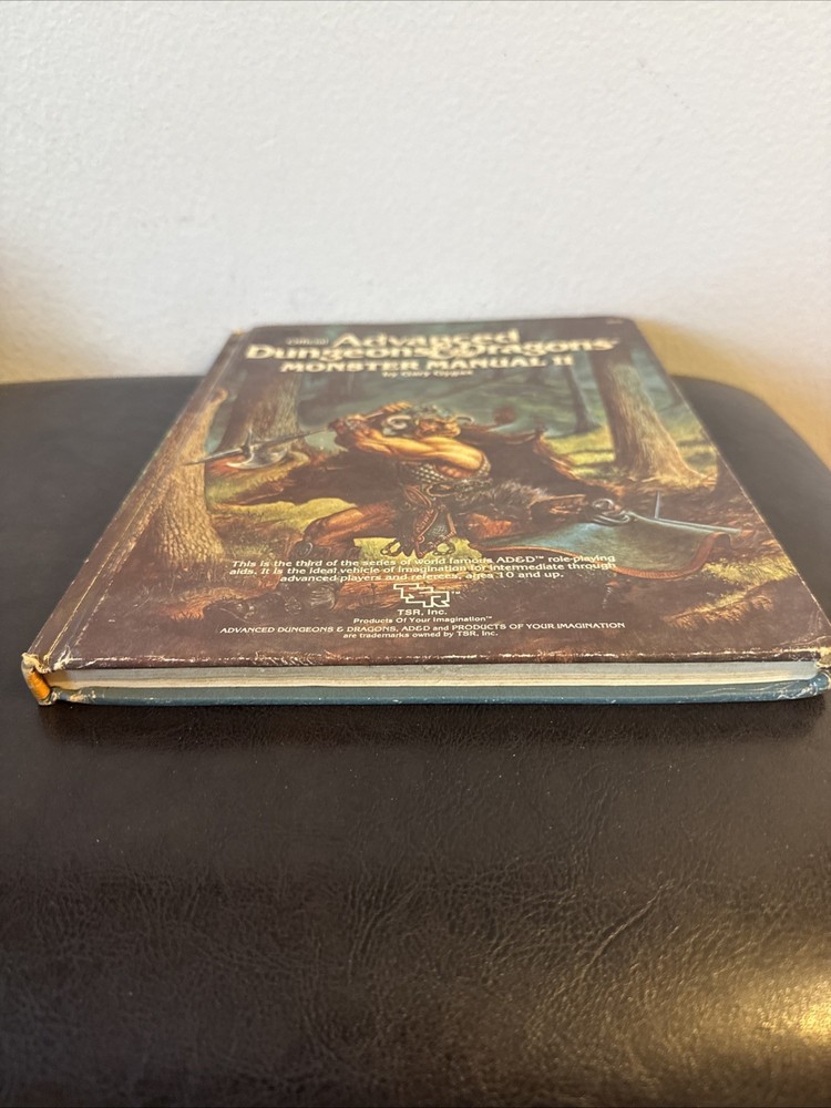 ADVANCED DUNGEONS & DRAGONS MONSTER MANUAL 2 TSR 1983