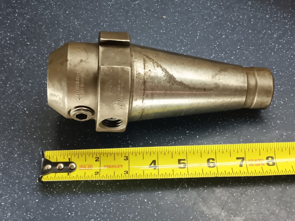 Weldon NMTB50 1-1/4" ID Solid End Mill Tool Holder Milling Lathe Tooling 1.25