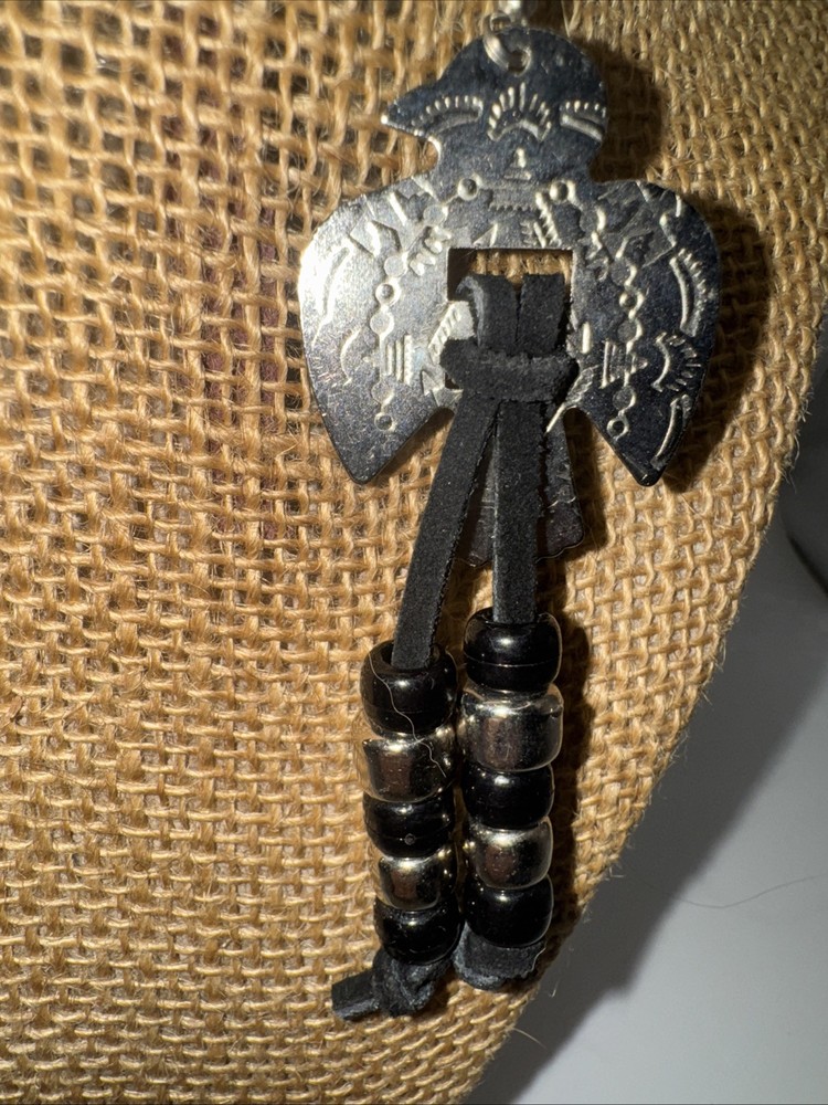 Native American Handmade Thunderbird Earrings