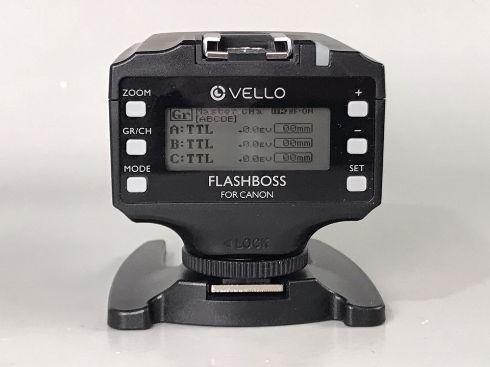 Vello FlashBoss TTL Transceiver for Canon Camera Model FB-TTL-C