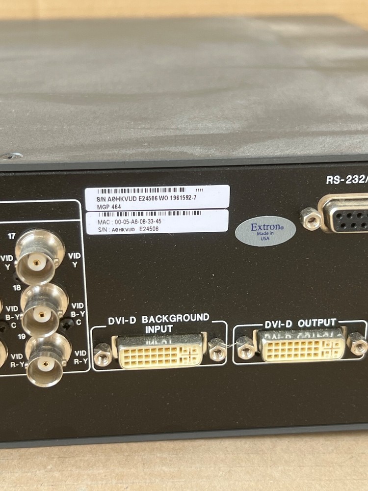 Extron MGP 464 Multi-Graphic Processor 60-771-01