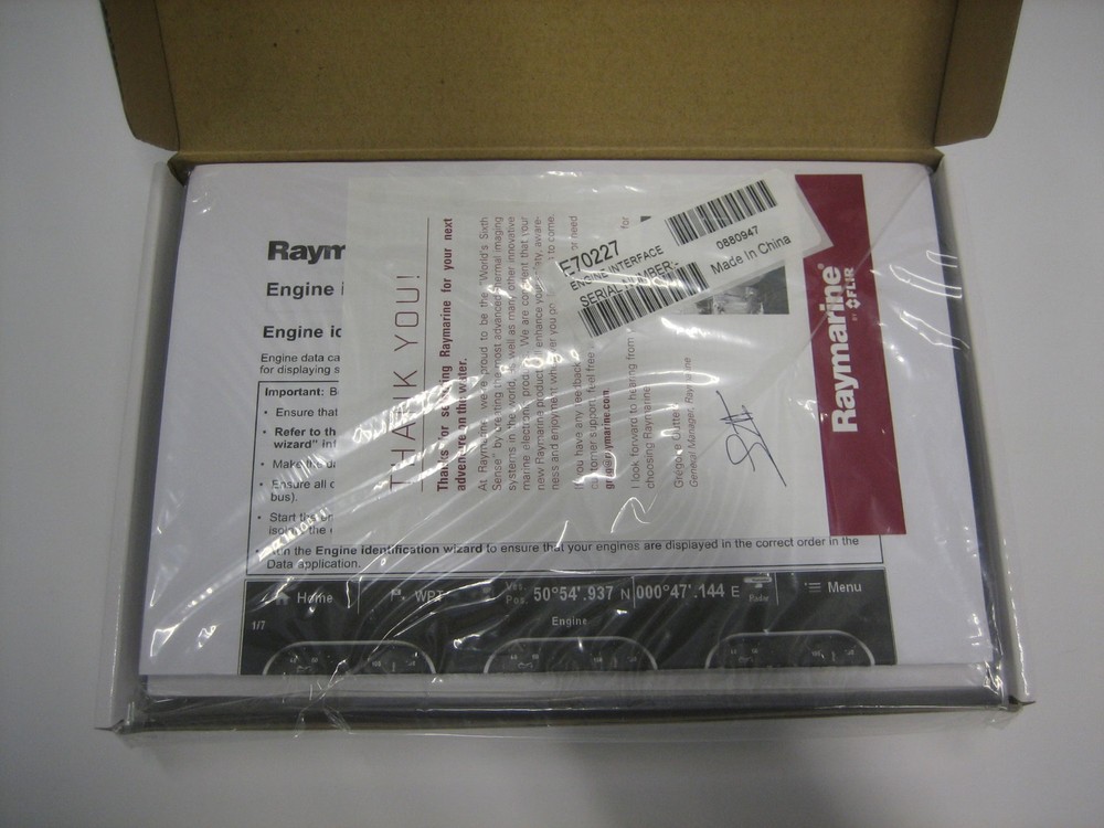 Raymarine ECI-100 Univeral Engine and Control Interface - NEW - E70227