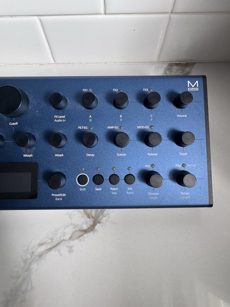 Modal Electronics Cobalt8M Desktop Synthesizer, Display, Arpeggiator, Effects