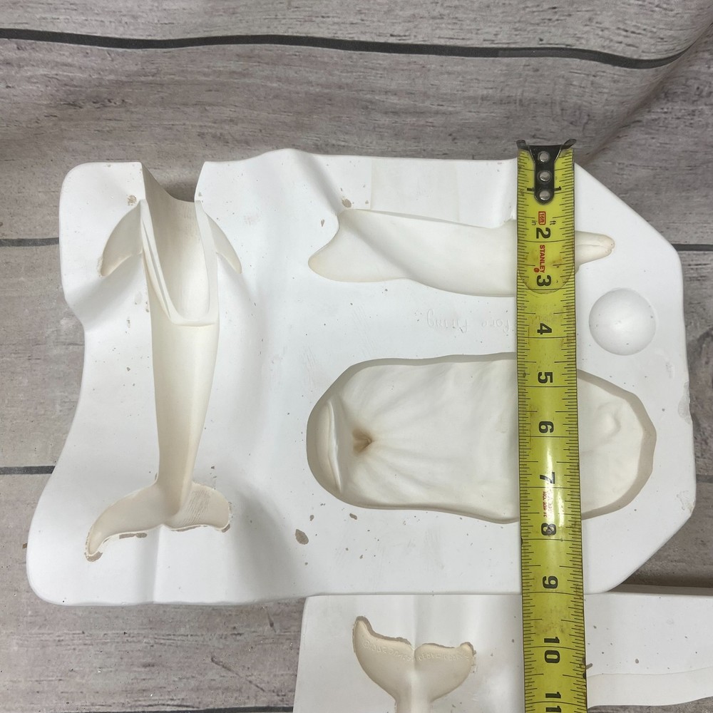 Vintage 1975 Duncan Ceramic Casting Mold Dolphin #420-A