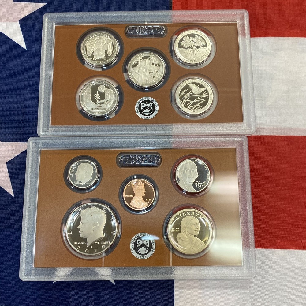 2020 Clad Proof Set. 10-coin set.