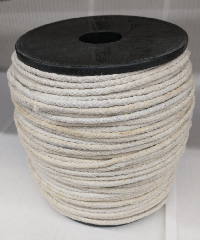 Cotton Cord Diamond Braid 1/8" 600 Ft ... RUSTIC, OLD FASHIONED DESIGN