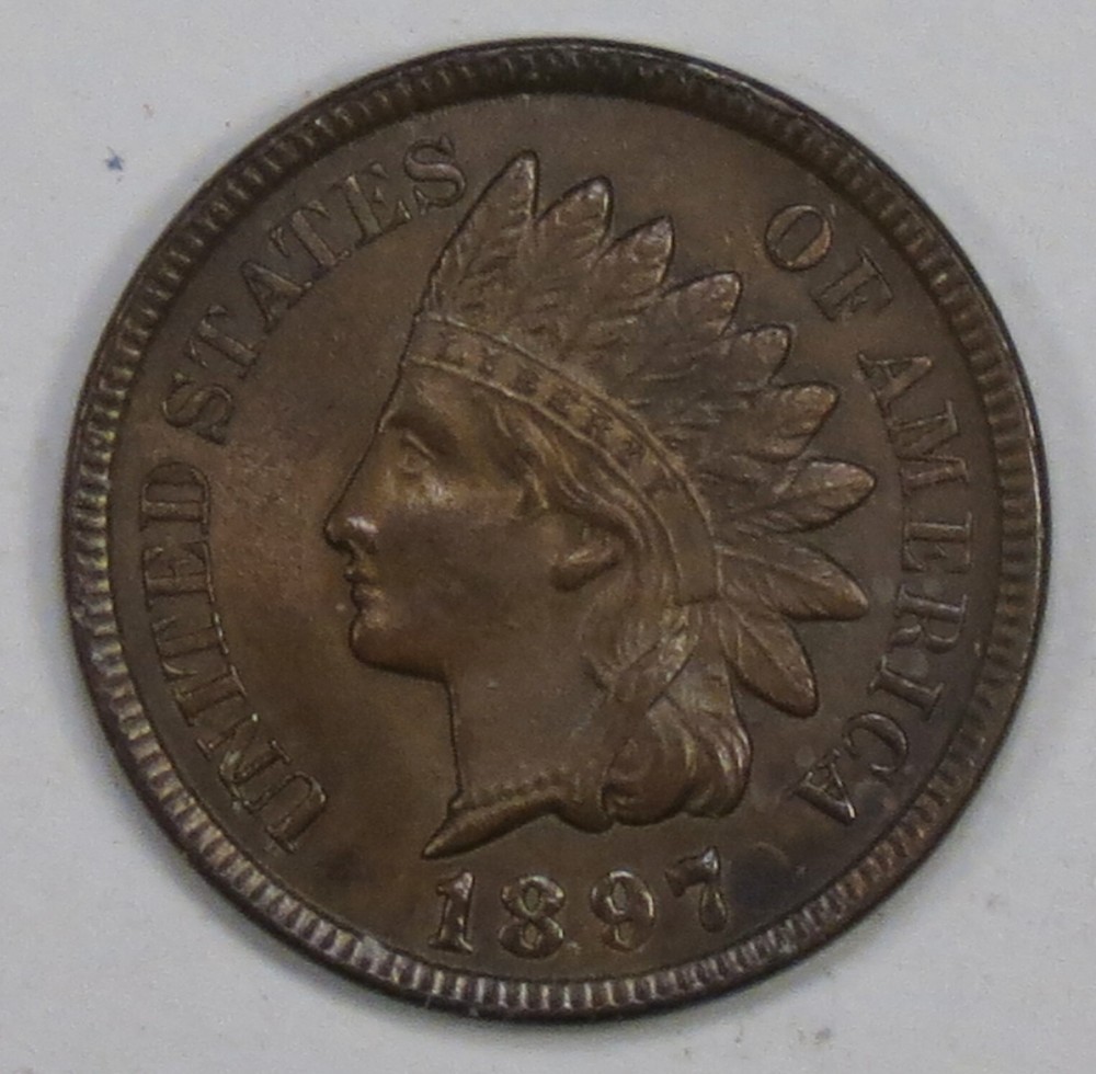 1897 Indian Cent MS