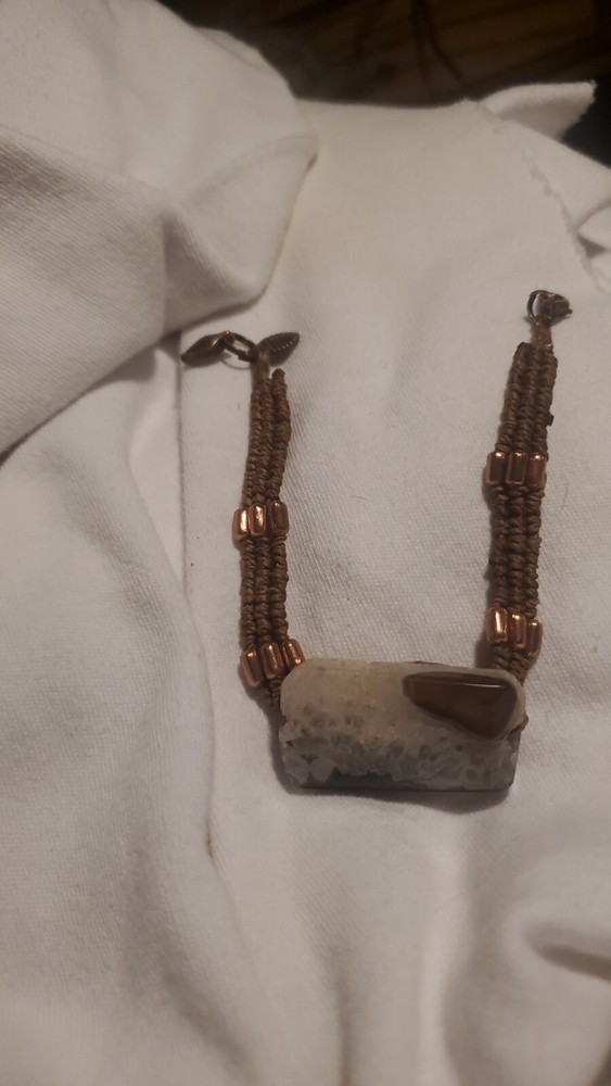 Copper & Agate Bracelet