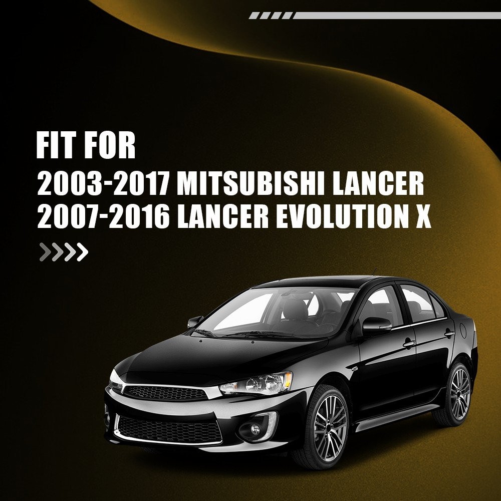 For 2007-2016 Lancer Evolution X License Plate Lights White LED Clear Lens 2-20X