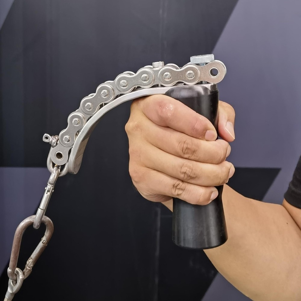 Arm Wrestling Pronation Handle: TopRoll, Supination, Rising Training - 400 lbs