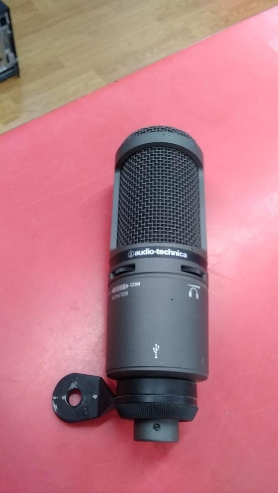 AUDIO-TECHNICA Condenser Microphone AT2020USB PLUS Used