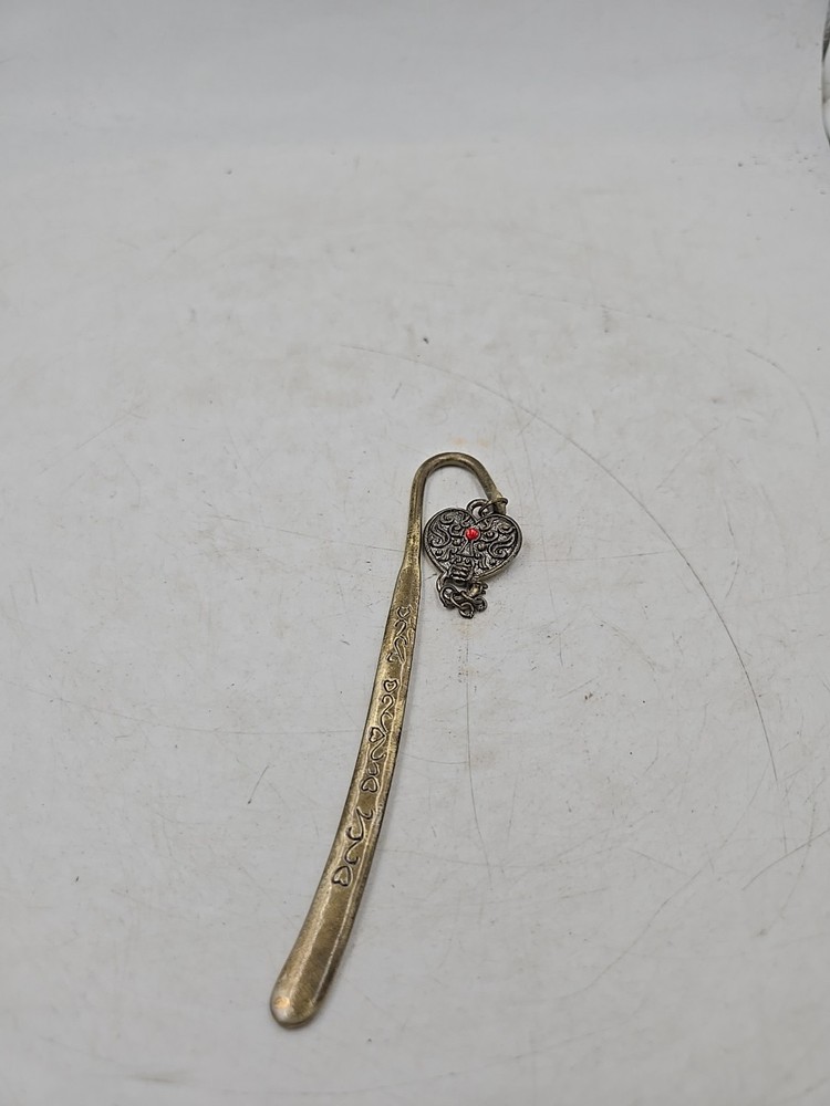 BRASS Heart BOOK MARK