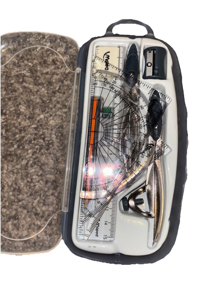 Protractor And Compass Set 10pcs