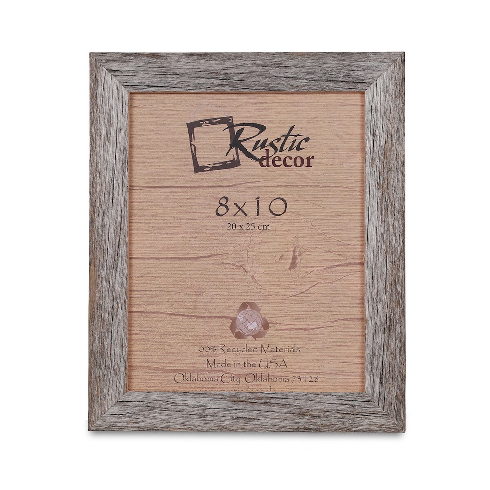 8X10 1.25" Standard Reclaimed Rustic Barn Wood Wall Frame
