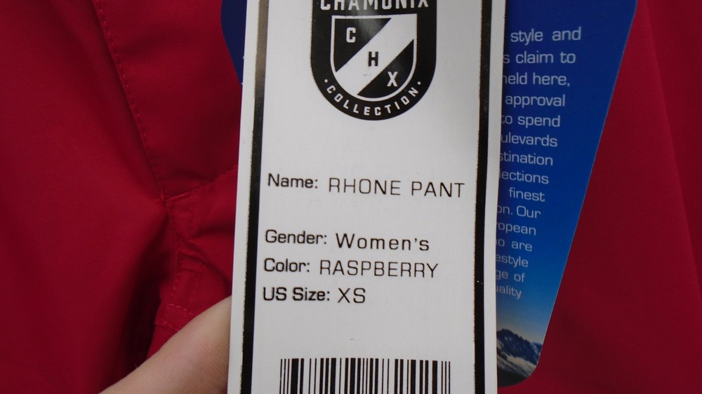 CHAMONIX CHX COLLECTION RHONE WOMENS SNOWBOARD PANTS X-SMALL