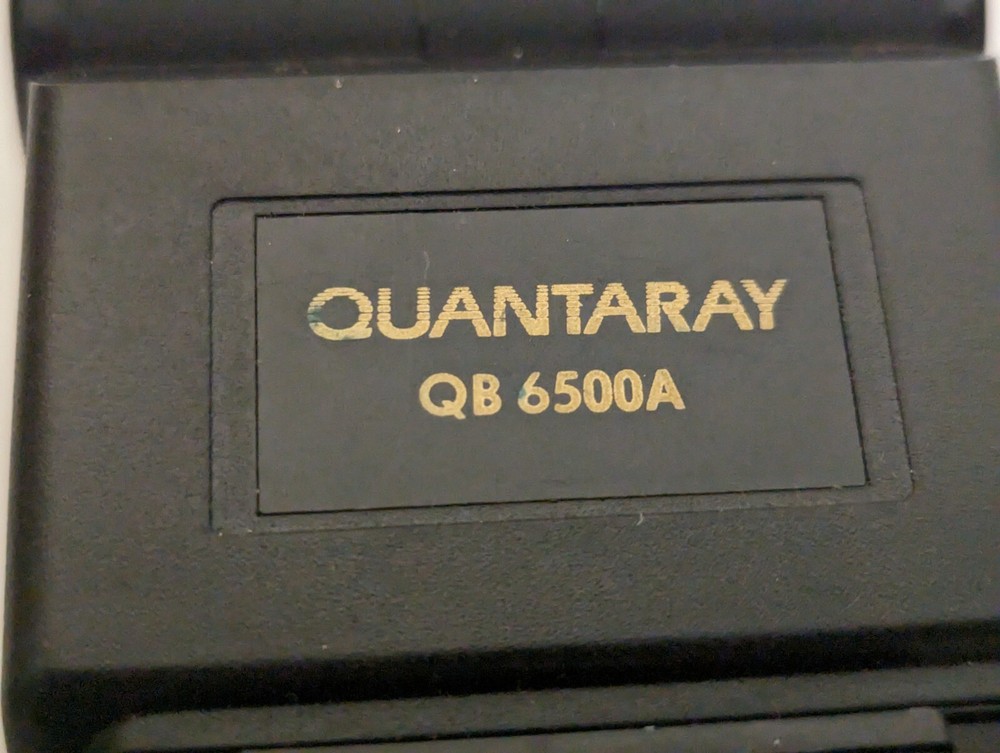 Quantaray Camera Flash Model QB-6500A Shoe Mount Equipment Tested Works See Pics