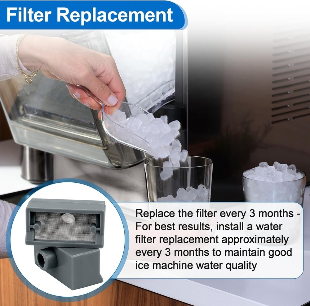2 pack Ice Maker Filter Piece Fit for GE Profile Opal 2.0 Nugget Ice Maker