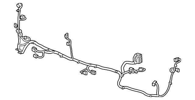 Genuine GM Front Object Alarm Sensor Wiring Harness 84133543