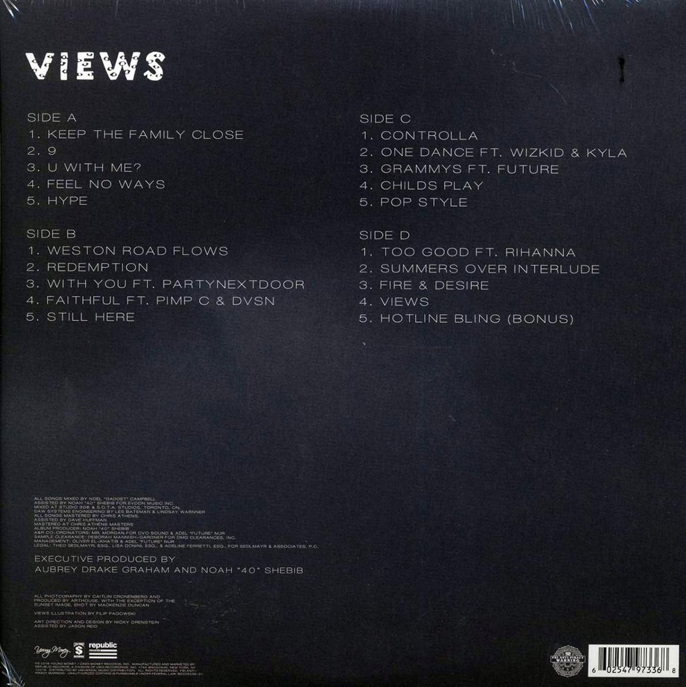 VINYL Drake - Views