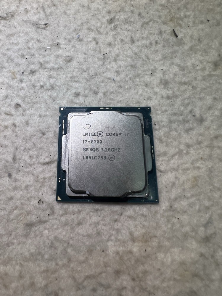 Intel Core i7-8700 Processor (3.2 GHz, 6 Cores, LGA 1151) - SR3QS