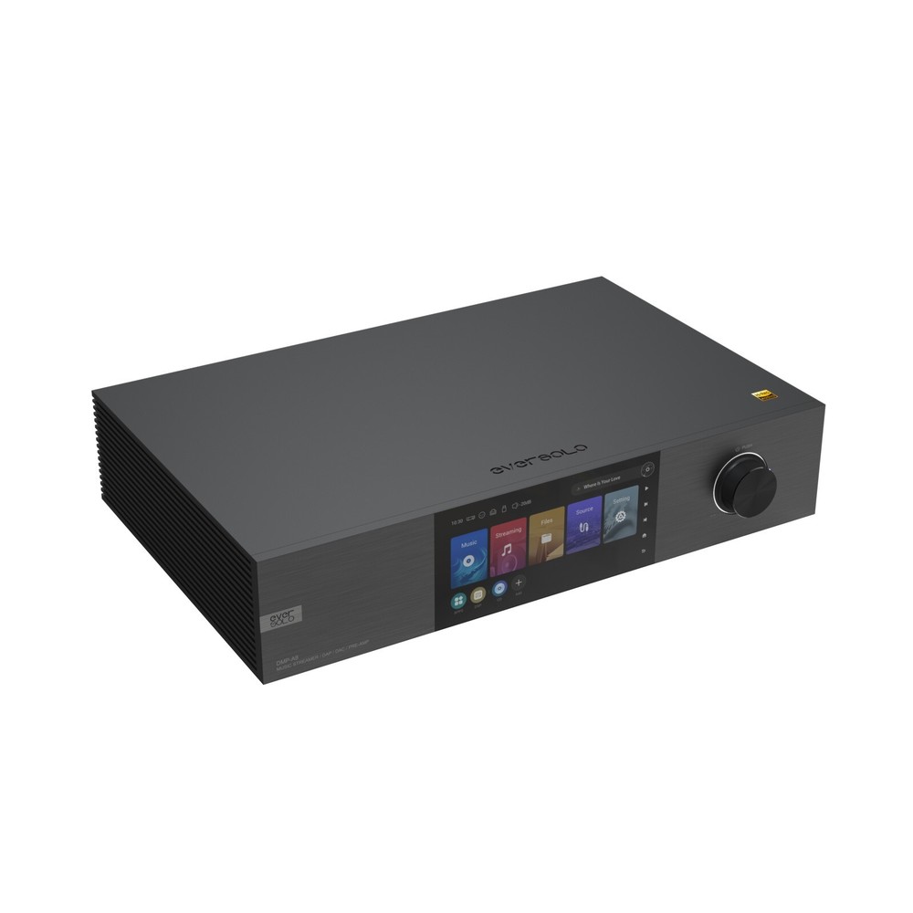 EverSolo DMP-A8 Network Streamer DAC & Preamplifier Black