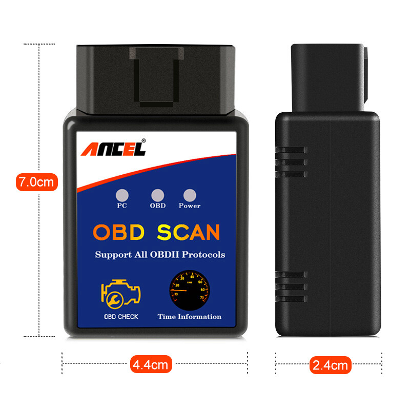 OBD2 Scanner Code Reader Bluetooth Auto Diagnostic Tool Engine Light Check V1.5