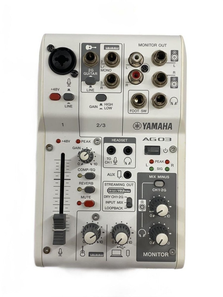 YAMAHA AG03 MIXER Used