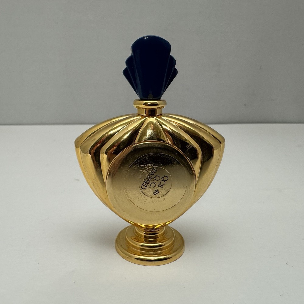 Vintage Timex Perfume Bottle Clock - Needs Battery