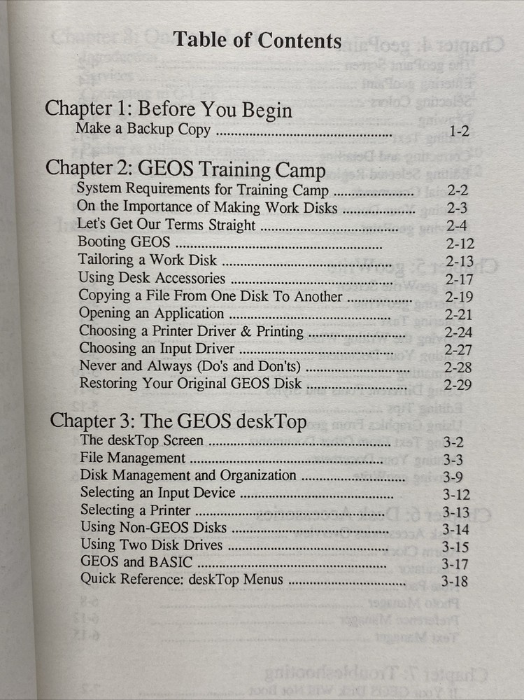 Commodore 64 GEOS User Guide/Manual - Vintage Computing