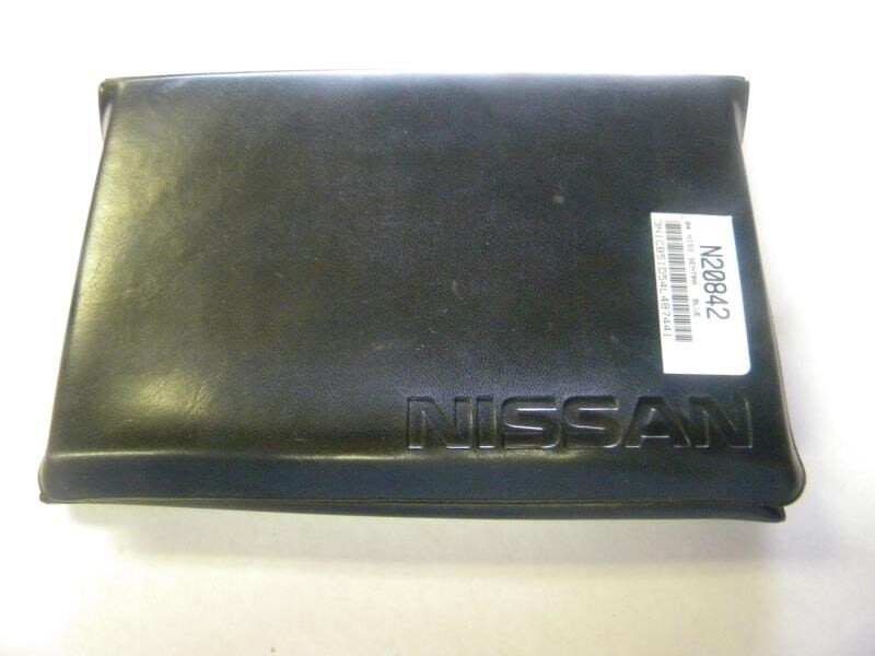 04 NISSAN SENTRA OWNERS MANUAL