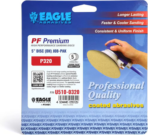 Eagle Abrasives 5” S-Tack Discs PF