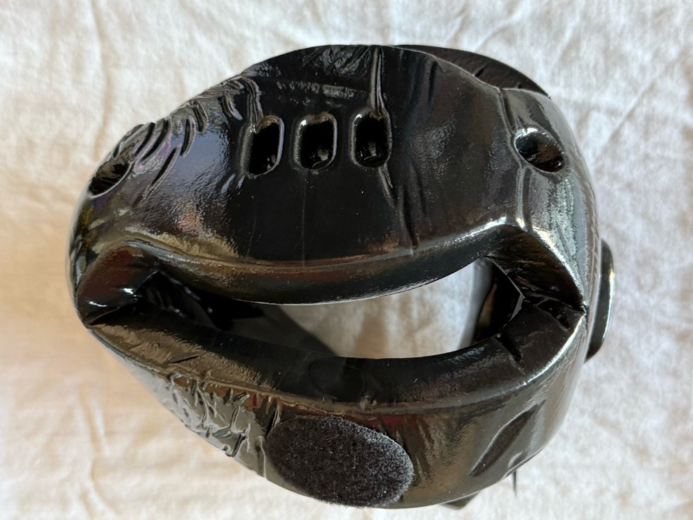 Black Face Shield Boxing MMA Headgear