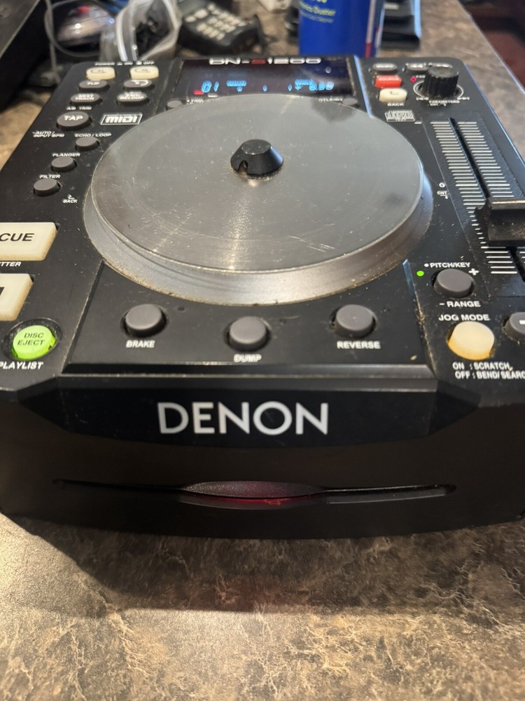 DENON DN-S1200 DJ Multi Player Digital Turntable Controller USBB-USBA