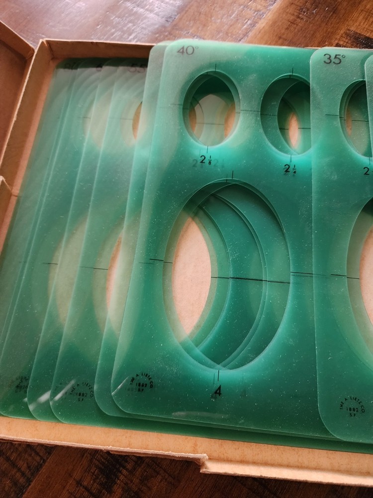 LIETZ Ellipse Templates