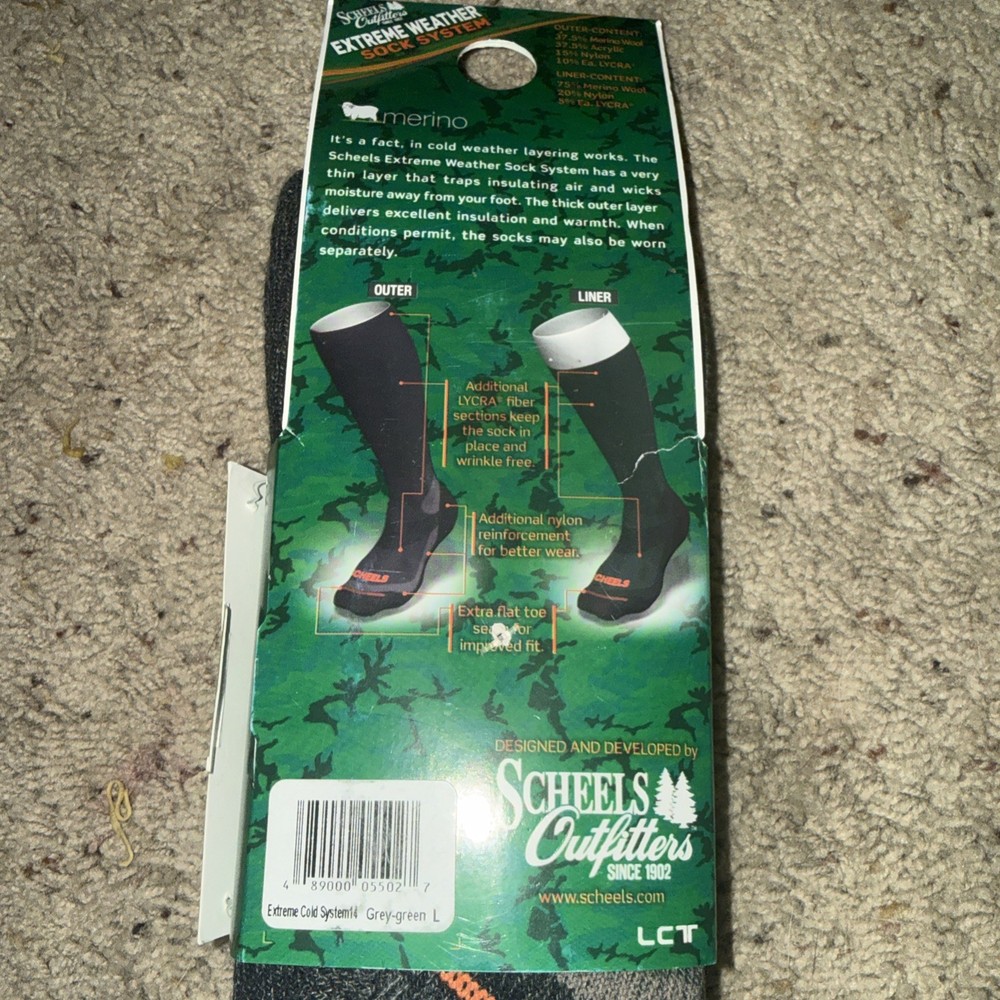 Scheels Outfitters Extreme Weather Sock System