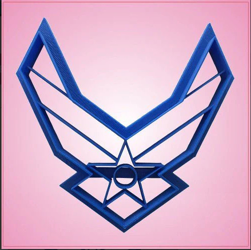 EMBOSSED AIR FORCE COOKIE CUTTER
