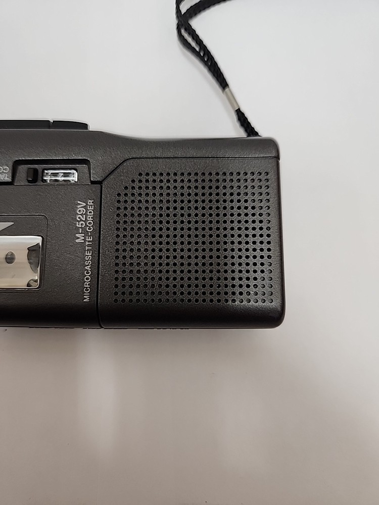 Sony M-529V Handheld Microcassette-Corder Voice Recorder - Black