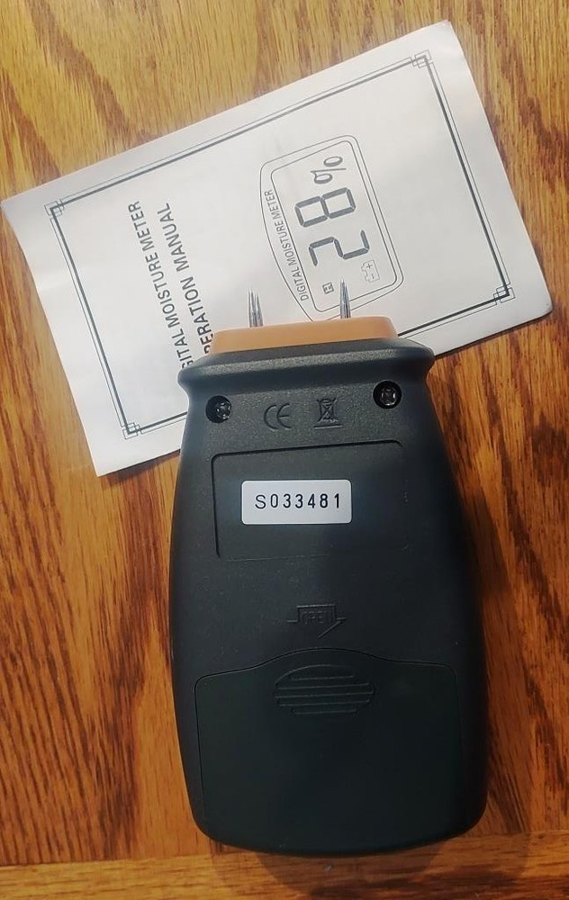 Digital Moisture Meter MD 814 tested works M