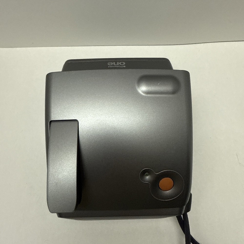 Polaroid One 600 Instant Camera Silver - Great Condition - Untested -