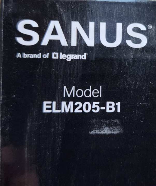 Sanus ELM205-B1 Low Profile Power Conditioner and Surge Protector *PS