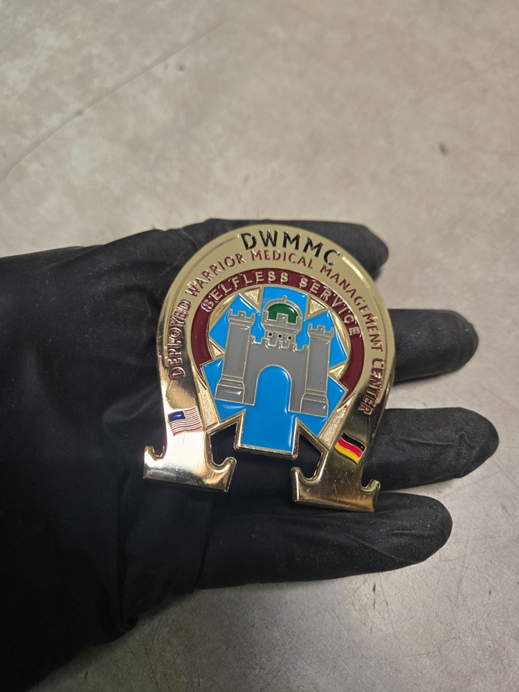 7459th Medical Forward Detachment Challenge Coin Germany
