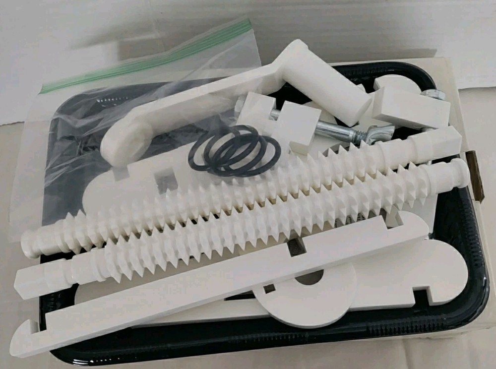 Mister Tenderizer Hand Cranked Meat Tenderizer Rust Proof Poly Construction