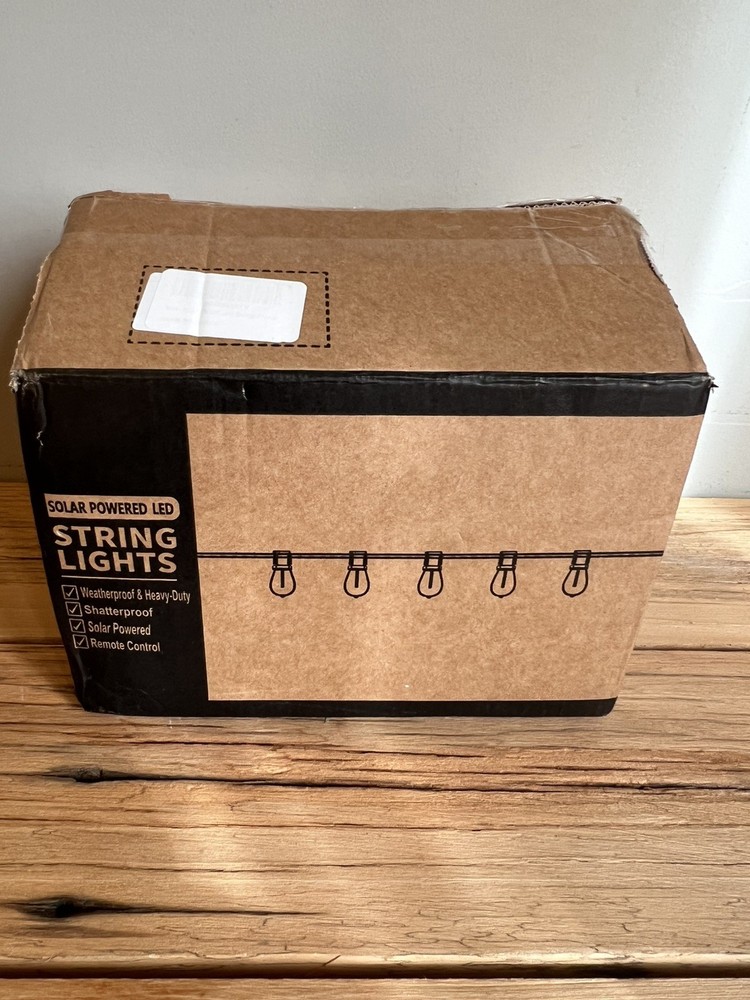 SUNFORCE SOLAR LED String Light 15 BULBS REPLACEMENT LIGHTS ONLY DUSK TO DAWN
