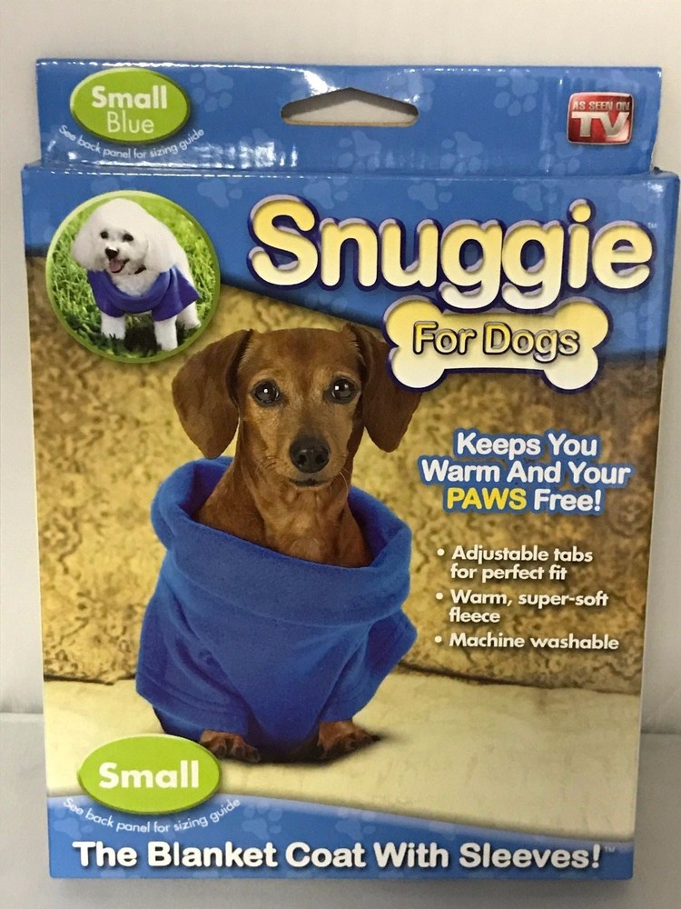 Snuggie For Dogs ~ Small ~Blue