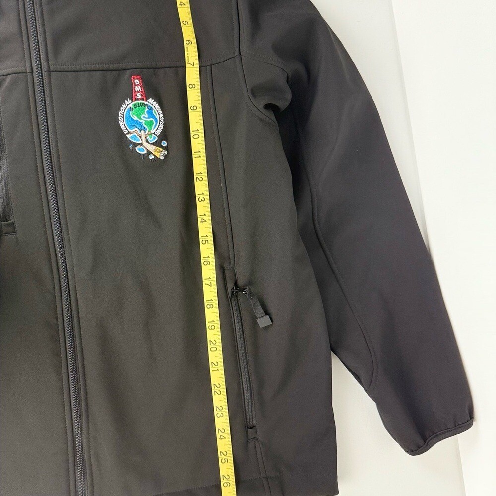 Port Authority Men's Black Performance Jacket with Standing Collar