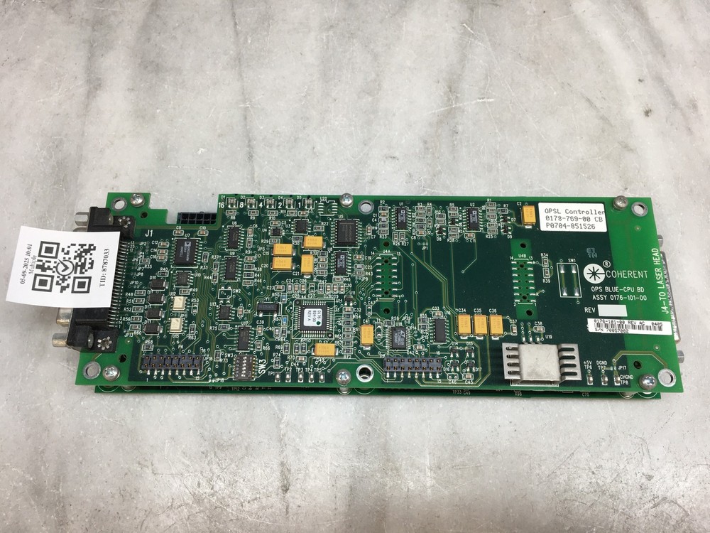 Coherent OPSL Controller OPS Blue-CPU BD with Coherent OPS Power Supply Board