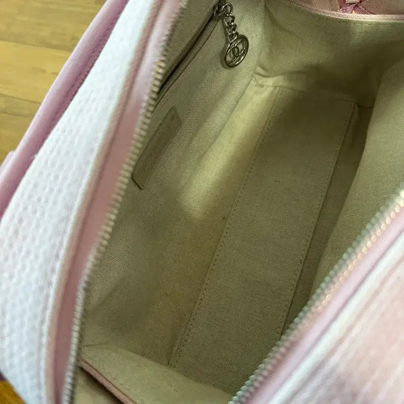 Chanel Bowling Dover Bag, Pink, Authentic